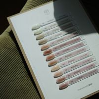 MODING – Kit de vernis à ongles gel UV 12 couleurs nude pur, non toxique, écologique, longue tenue, de luxe, pour salon professionnel