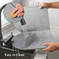 Tapis de bain en diatomite CC à absorption automatique d'eau et surface antidérapante pour usage domestique