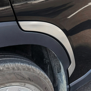 Auto Roestvrijstalen Exterieur Accessoires Voor Toyota 2022 <span class=keywords><strong>Corolla</strong></span> Achterdeur Wiel Beschermer Strips - Product Image 5