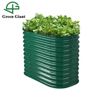 Jardinière surélevée en métal pour extérieur, jardin, patio, pour faire pousser des fleurs et des légumes