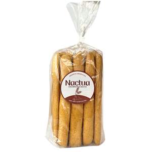 NACTUA Bâtonnets de pain infusés à l'huile d'ail et au piment, 200g, paquet de 12g - Product Image 1