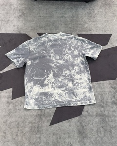 Camiseta Casual Oversize con Estampado DTG Personalizado Kornit, Diseño Tie Dye, Gráfico Retro <span class=keywords><strong>de</strong></span> Banda Folk, Retrato <span class=keywords><strong>de</strong></span> Grupo, Temática Musical Vintage - Product Image 3