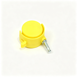 Juego de 5 Ruedas de Repuesto para Silla de Oficina, Ruedas de Goma Resistentes, Silenciosas para Pisos de Madera y Alfombras - Product Image 1