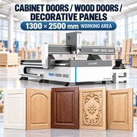 Routeurs CNC haute performance Madera 1530 4x8 avec fonction rotative pour la sculpture 3D cylindrique, machine de fraisage CNC pour le bois destinée aux usines de fabrication de meubles