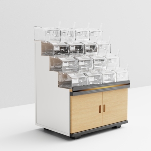 Ecobox nhựa hiển thị đứng gấp bán lẻ kẹo hiển thị tủ đảo hiển thị Kệ sô cô la tủ với kẹo Thùng - Product Image 4