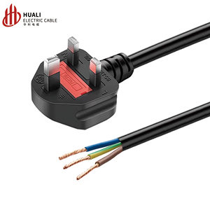 สายไฟทองแดงบริสุทธิ์มาตรฐานอังกฤษพร้อมปลั๊ก (ปลั๊กสามขา, สายหัวเดียว), 0.75-11.5ตารางมิลลิเมตร, 1เมตร/<span class=keywords><strong>2</strong></span>เมตร/<span class=keywords><strong>3</strong></span>เมตร - Product Image 5