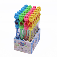 Machine à bulles Zhengzheng, jouet aquatique indispensable pour pique-niques en extérieur, baguette à bulles en plastique de 25 cm, modèle dessin animé, vente chaude pour les magasins