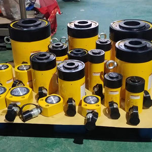 Cilindro Idraulico a Pistone Cavo KSRCH-202, Equivalente Enerpac, Azione Singola, 20 Tonnellate - Product Image 1