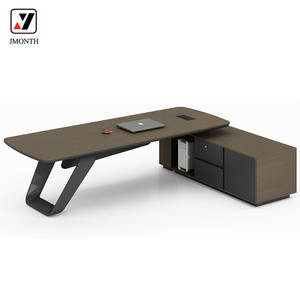 Escritorio Ejecutivo Moderno y Lujoso en Forma de L, Muebles de Oficina Duraderos de Madera para CEO, Jefe, Escritorios de Oficina con Certificación <span class=keywords><strong>CE</strong></span> - Product Image 4