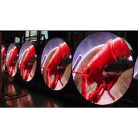 Affichage LED de forme de taille personnalisée mur vidéo panneau publicitaire grand écran LED circulaire P10 P8 P6 P5 P4 P3 P2.5 affichage LED