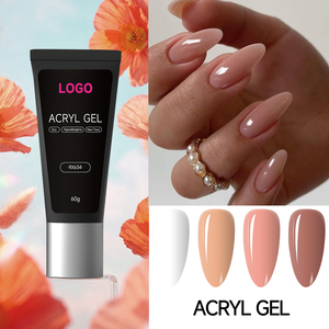 High Strength HEMA&TPO Free 30g 60g Acrylic Gel Stable Modeling and <b>Nail</b> <b>Extension</b> Gel OEM Trade Large Batch Production Salon - Product Image 1