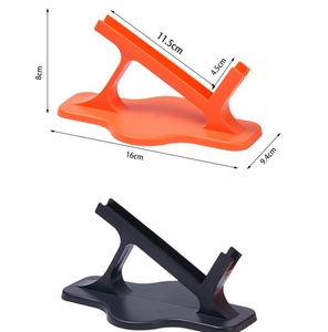 3D Printed Phone <b>Holder</b>, Side Lying Flat, Watching TV Shows, Sleeping <b>Tablet</b> Base, Engineering Curved Lazy Person Stand - Product Image 3