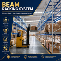 Étagère de stockage en acier Q235B, rayonnage à palettes robuste, capacité 1500kg-2500kg, pour entrepôt de pneus, haute densité, réglable