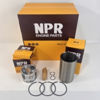 Kit de révision moteur C6.4 C6.6, kit de joints et de garnitures, piston, chemise de cylindre, segment de piston pour excavatrice Caterpillar CAT320D 323 326