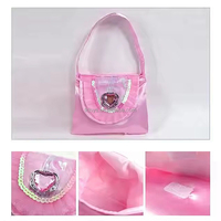 Juego de Maquillaje de Moda a Precio de Fábrica Lucky Toys, Set de Belleza con Bolso de Mano y Muñeca para Niñas