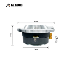 ทวีตเตอร์อะลูมิเนียม AK-292 ขายดีจากโรงงาน แม่เหล็กทวีตเตอร์อะลูมิเนียมสำหรับรถยนต์ ทวีตเตอร์อะลูมิเนียมซิลค์ - Product Image 5