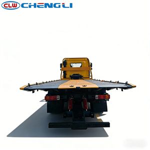 Camion de dépannage semi-remorque Foton 15 tonnes, entre-essieux 5800 mm, plateau en fer, véhicule de récupération jaune pour le sauvetage en cas de panne routière - Product Image 3