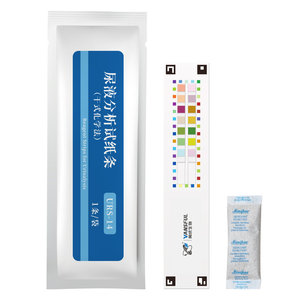 Bandelettes de test urinaire URS-14 pour l'analyse du foie et des reins, kit de diagnostic pour auto-test à domicile, 50-100 unités - Product Image 1