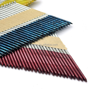 34 Grad d Kopf Papierst reifen nägel Verzinkte Rahmen nägel für den Holzbau 50-90mm 3000 teile/schachtel - Product Image 4
