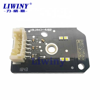 Liwiny LED Module DRL de feux diurnes pour série 5 G30 G38 Version basse OEM 63117214934 accessoire de lumière de voiture jaune Y-PCB