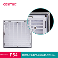 Unités de filtration de ventilateurs axiaux pour armoires FK8822 024V ignifuges avec grille de protection en métal DM120 pour la circulation de l'air chaud et froid