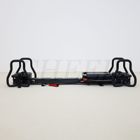 Reformer de Pilates en aluminium, capacité de charge de 300 lb, idéal pour les studios professionnels, option de logo personnalisé et de couleur de cuir offerte