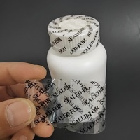 Bandes de rétrécissement de cou transparentes en PVC PET personnalisées bocaux de manchon film d'étanchéité de bouchon perforé pour bouteilles rétractables