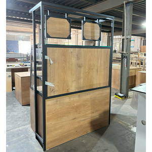 Mesa refrigerada <span class=keywords><strong>de</strong></span> pastelería comercial moderna, escaparate <span class=keywords><strong>de</strong></span> exhibición <span class=keywords><strong>de</strong></span> <span class=keywords><strong>pan</strong></span>, estante <span class=keywords><strong>de</strong></span> tienda <span class=keywords><strong>de</strong></span> panadería, vitrina <span class=keywords><strong>de</strong></span> madera para supermercado - Product Image 4