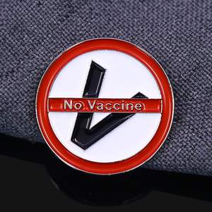 Ucuz Metal Pirinç Kabartmalı 3D Emaye Dedektif Güvenlik Logosu OEM İsim Özel Rozet İğneleri - Product Image 5