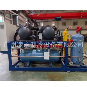 <b>Screw</b> Air Cooled Condensing Unit R404A 380V -20 To 8c Temperature For Refrigeration Systems - Product Image 4