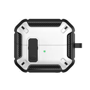 Funda protectora de TPU con hebilla de bloqueo anticaída, fundas de plástico duro de lujo para auriculares para Galaxy Buds <span class=keywords><strong>3</strong></span> <span class=keywords><strong>Pro</strong></span> Display - Product Image 1