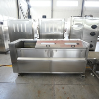 Qiangda Hot Sale Automatische Fruit- en Maïs Schilmachine voor Aardappel, Cassave, Noten, Water, Tarwe, Gewassen Borstel, Sojabonen Verwerking