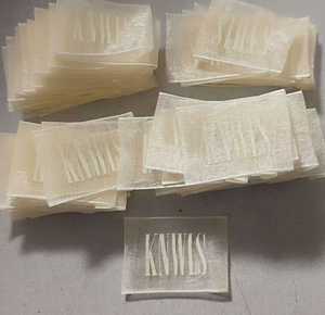Etichette in Organza Stampate Personalizzate con Logo, Basso MOQ - Stampa Nitida, Alta Resistenza del Colore, Adatte per Abiti, Gonne, Camicette e Abbigliamento - Product Image 3