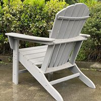 Chaise de jardin en plastique résistant aux intempéries, chaise de plage, de salon, de piscine, de Patio, de terrasse, d'arrière-cour, en HDPE