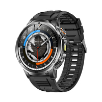 Reloj Inteligente AK95 con Pantalla HD Grande de 1.85'', Linterna LED Roja, Monitor de Ritmo Cardíaco SOS, Estilo Deportivo para Correr al Aire Libre