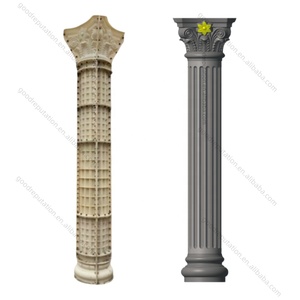 Stampi per <span class=keywords><strong>Colonne</strong></span> in Calcestruzzo <span class=keywords><strong>Decorative</strong></span> da Esterno, Forme in Plastica per Pilastri Quadrati in Cemento per Design di Pilastri Domestici - Product Image 4