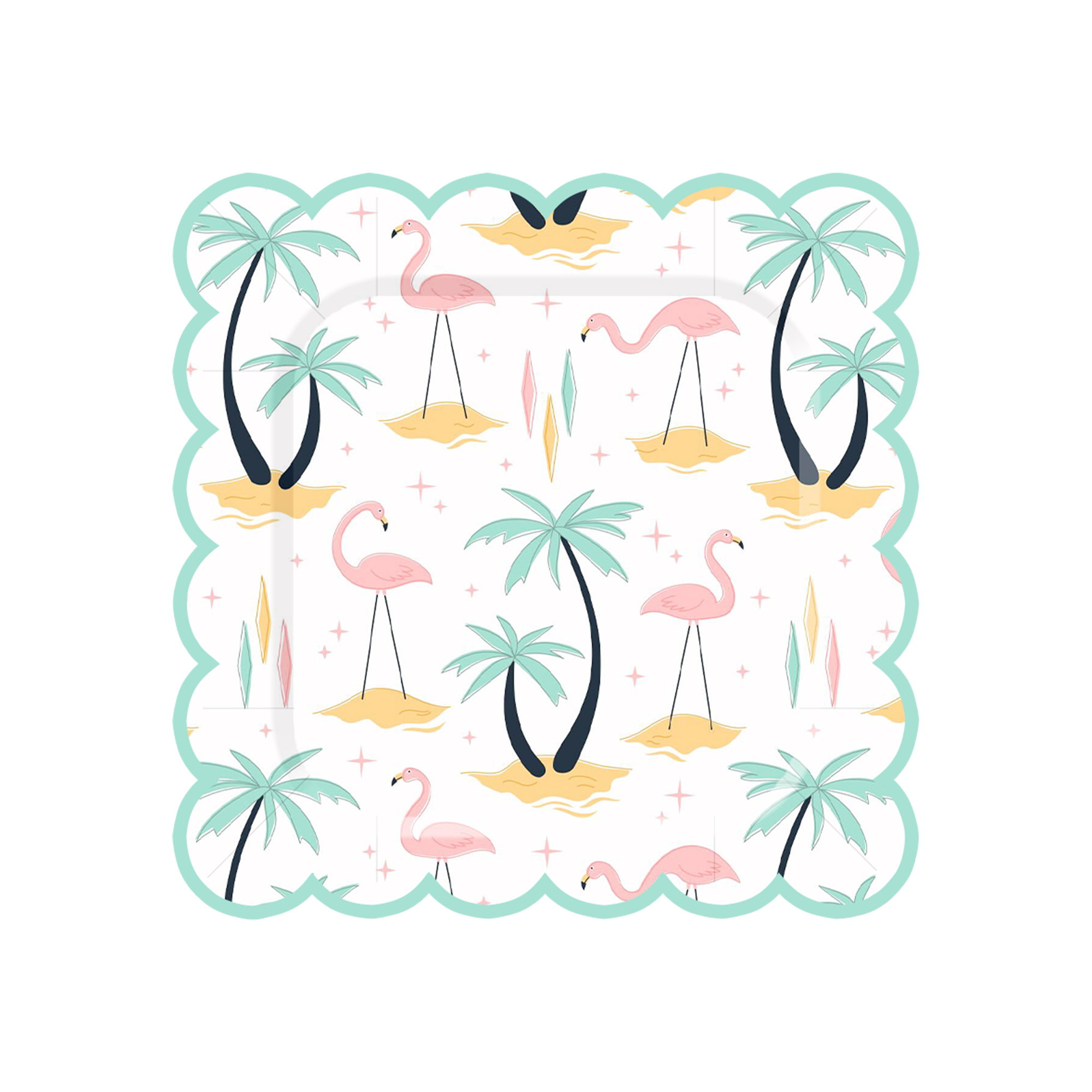 Plato de papel de 8.5 pulgadas * 8 unidades