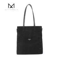 Bolso Tote de Gamuza Alex & Mia para Mujer, Cierre de Solapa, Forro de Poliéster, Suave, Gran Capacidad, Bolso de Hombro para Uso Diario