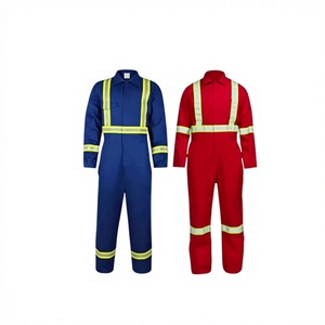 Overoles Resistentes al Fuego FR e Impermeables para Hombre, Traje de Trabajo de Alta Visibilidad para Construcción y Trabajos Eléctricos - Product Image 1