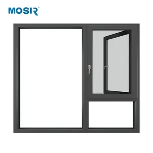 MOSIR Profil Klappefenstergriff Klappefenster Aluminiumfenster Aluminium Edelstahl Aluminiumlegierung Villa horizontal modern