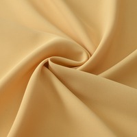 Tissu satiné mat micro-élastique 100 % polyester imprimé, résistant aux plis, imitation acétate, pour vêtements de mariage pour filles