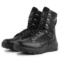 Nouvelles Bottes Tactiques Montantes de Mode pour Hommes, Chaussures d'Extérieur de Travail et d'Entraînement, Semelle en Caoutchouc Antidérapante et Résistante à l'Usure, Approvisionnement Direct Usine