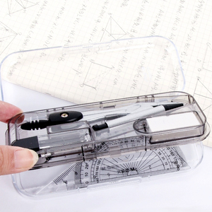 Toán Hình Học Thiết Lập 9 Pcs Nhựa Đa Chức Năng Vẽ Thông Tư Đo Cai Trị Thiết Lập Cho Các Trường Học - Product Image 3