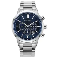 Jam Tangan Quartz Pria Mini Focus MF0188G 0188 Gaya Bisnis Fashion Merek Ternama Tahan Air Mewah untuk Pria Relogio Masculino