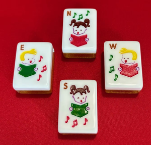 Ensemble <span class=keywords><strong>de</strong></span> mahjong américain en acrylique double couche avec paillettes dorées <span class=keywords><strong>de</strong></span> luxe pour <span class=keywords><strong>Noël</strong></span>, 160 tuiles, gravées avec des chiffres arabes, cadeau <span class=keywords><strong>de</strong></span> fête - Product Image 2
