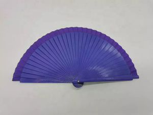 พัดลมมือถือพับได้แบบสเปนสำหรับผู้หญิงสไตล์วินเทจพัดลมมือถือทำจากไม้สำหรับงานเลี้ยงเต้นรำการแสดงและของขวัญ - Product Image 3