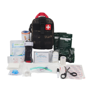 Kit di Pronto Soccorso Tattico Personalizzato IFAK, Borsa per Traumi per Campeggio, Caccia, Escursionismo, Auto, Terremoti e Kit di Sopravvivenza per Avventure all'Aperto - Product Image 3