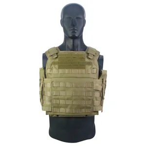 Fashion Molle Soft Neck Tactical Vest Men Vest Set Plate Carrier Vest