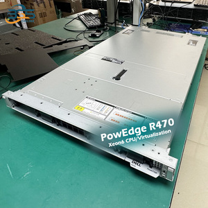 เซิร์ฟเวอร์แร็ค Dell PowerEdge R470 รุ่นดั้งเดิม 1U พร้อมโปรเซสเซอร์ Xeon รุ่นที่ 6/RAM DDR5 16GB/กำลังไฟ 1100W/รับประกัน 3 ปี - Product Image 1