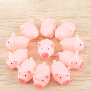 Jouet cochon anti-stress en TPR à rebond lent, rempli de sable, pour enfants, vente chaude de l'usine Jincan - Product Image 4